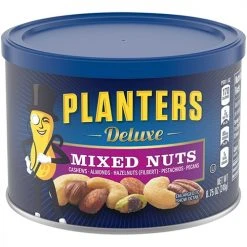 Planters Deluxe Mixed Nuts with Hazelnuts - 8.75 oz can