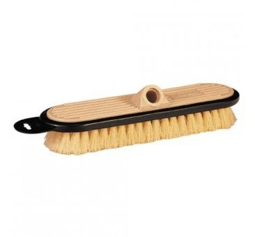 Mr. Longarm Very Stiff Beige Flow-Thru Cleaning Brush