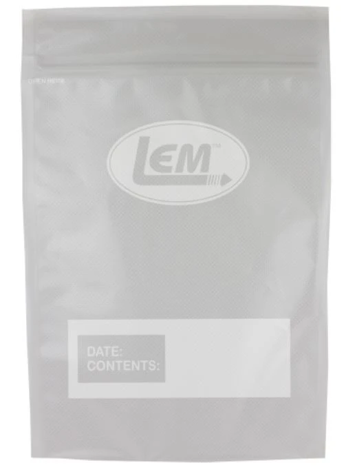 LEM Zipper Top Vacuum Bags - 11" X 16" Gallon Size (20 Ct.)