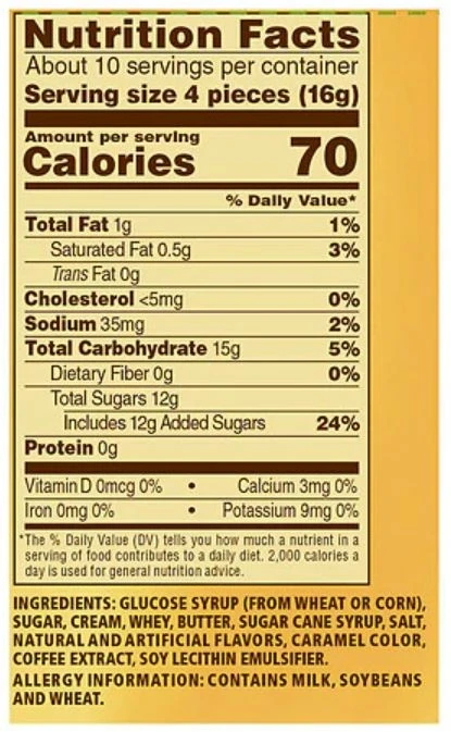 Werther's Original Hard Carmel Coffee Candy, 5.5 oz - Image 2