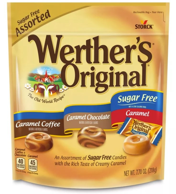 Werther's Original Sugar Free Assorted Flavors, 7.7 oz
