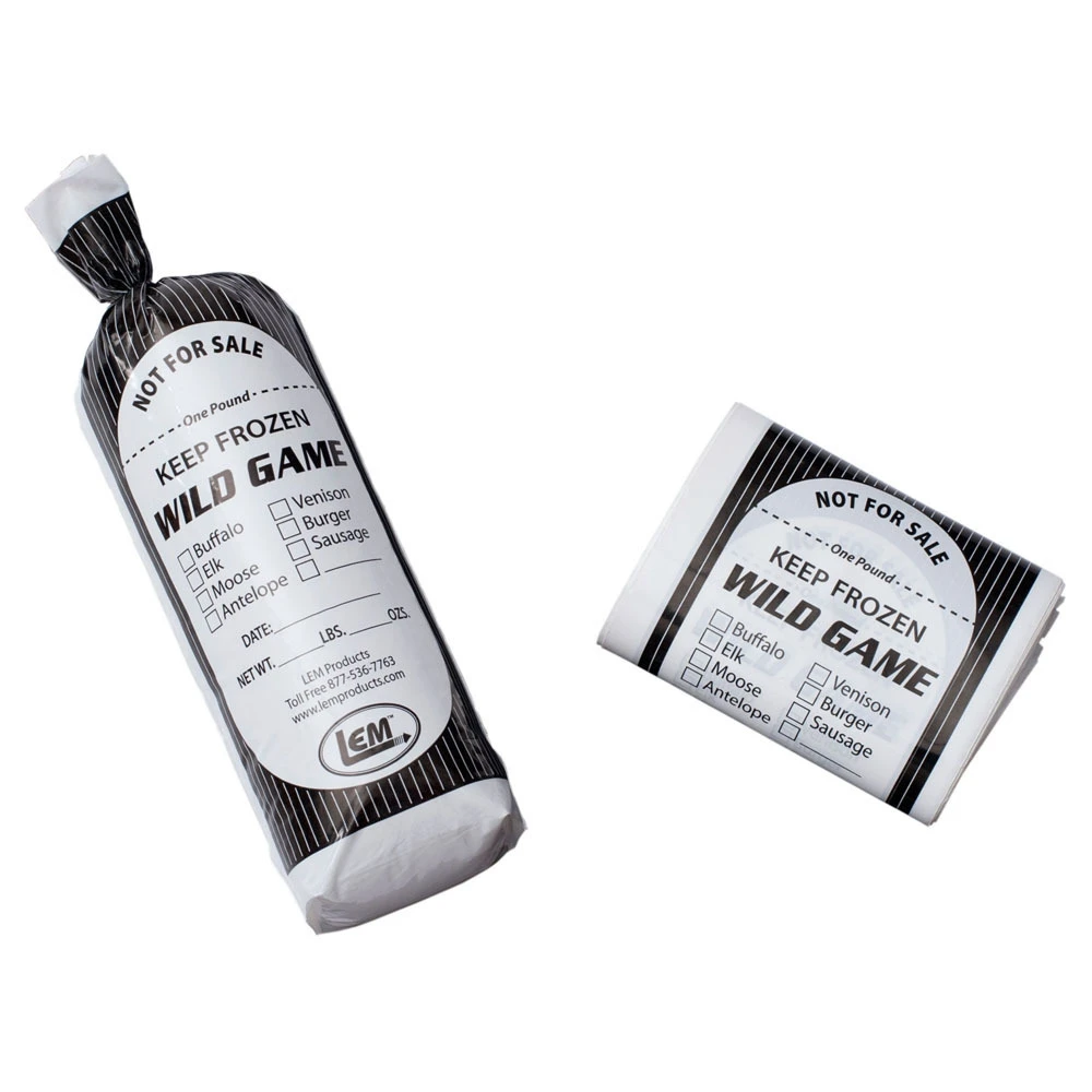 Lem 1 lb. Wild Game Meat Bags, 100 Ct.