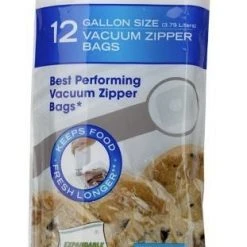 FoodSaver® Vacuum Zipper Gallon Bags, 12 Count
