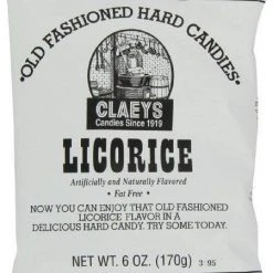 Claey's Old Fashioned Hard Candy Licorice