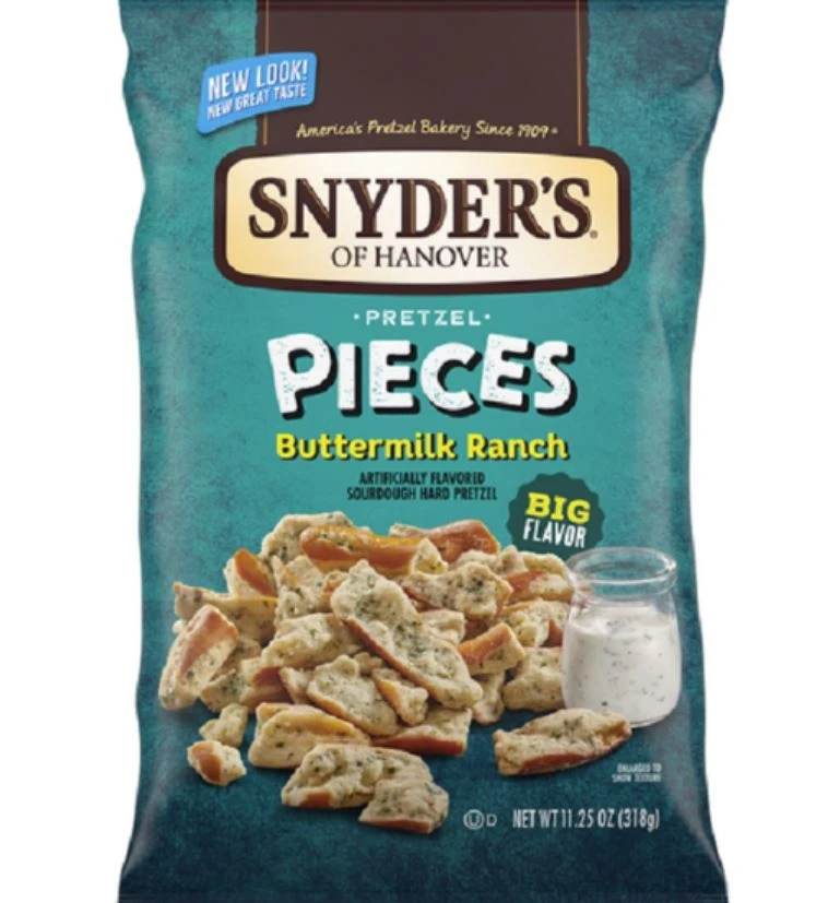 Snyder's Buttermilk Ranch Pretzel Pieces, 11.25 oz.
