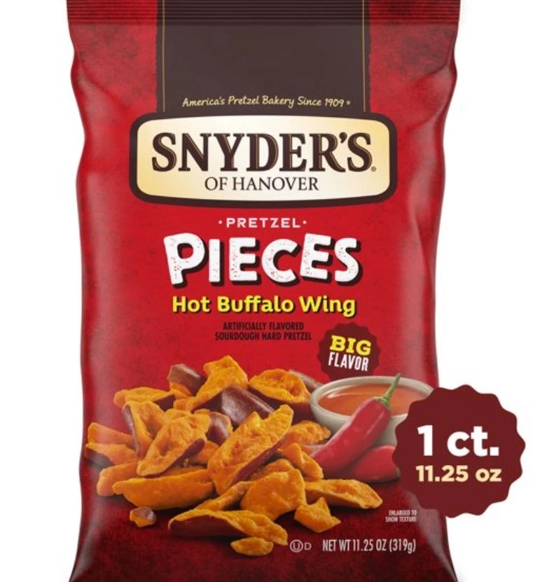 Snyder's Hot Buffalo Wing Pretzel Pieces, 11.25 oz.