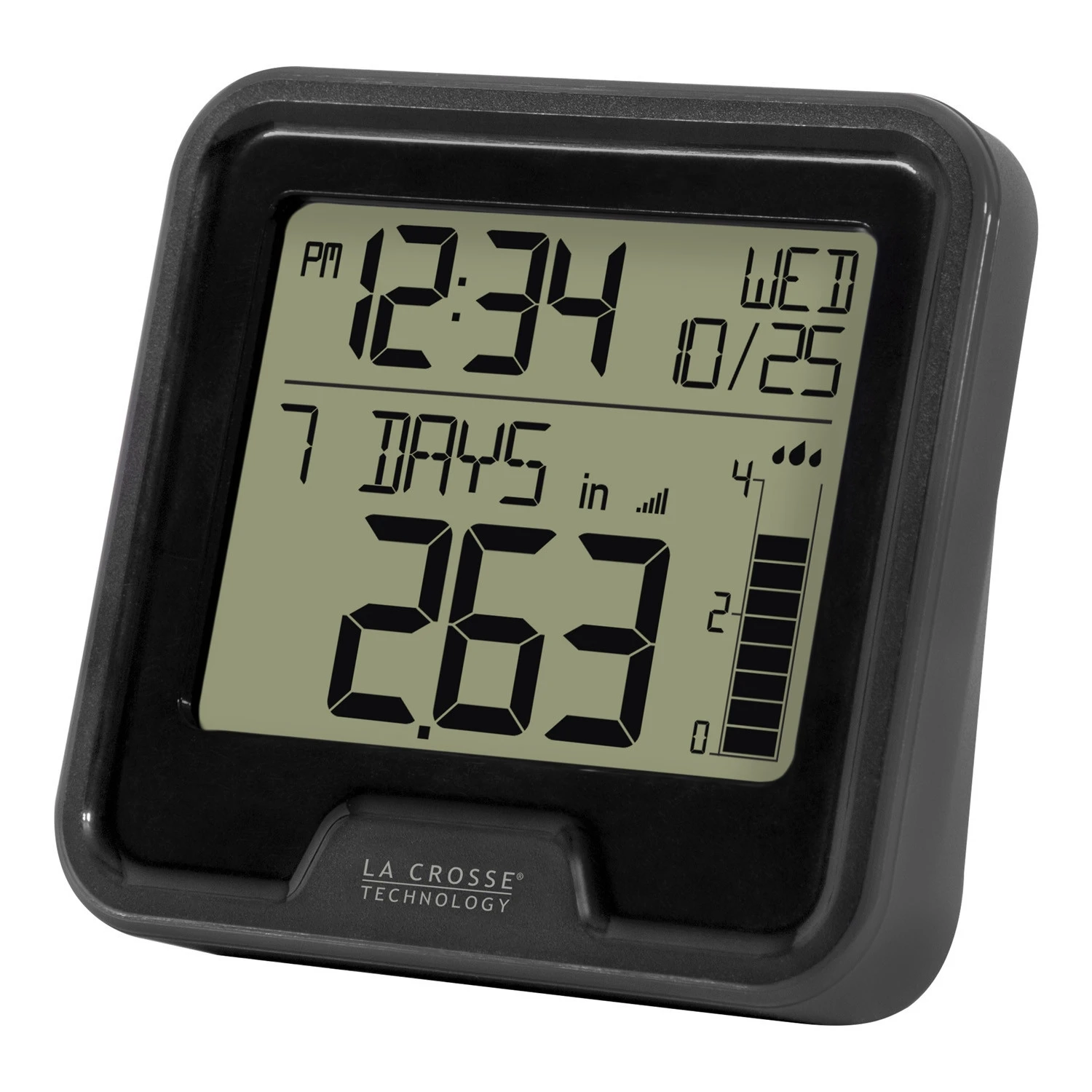 La Crosse Digital Rain Gauge with Indoor Temperature - Image 2