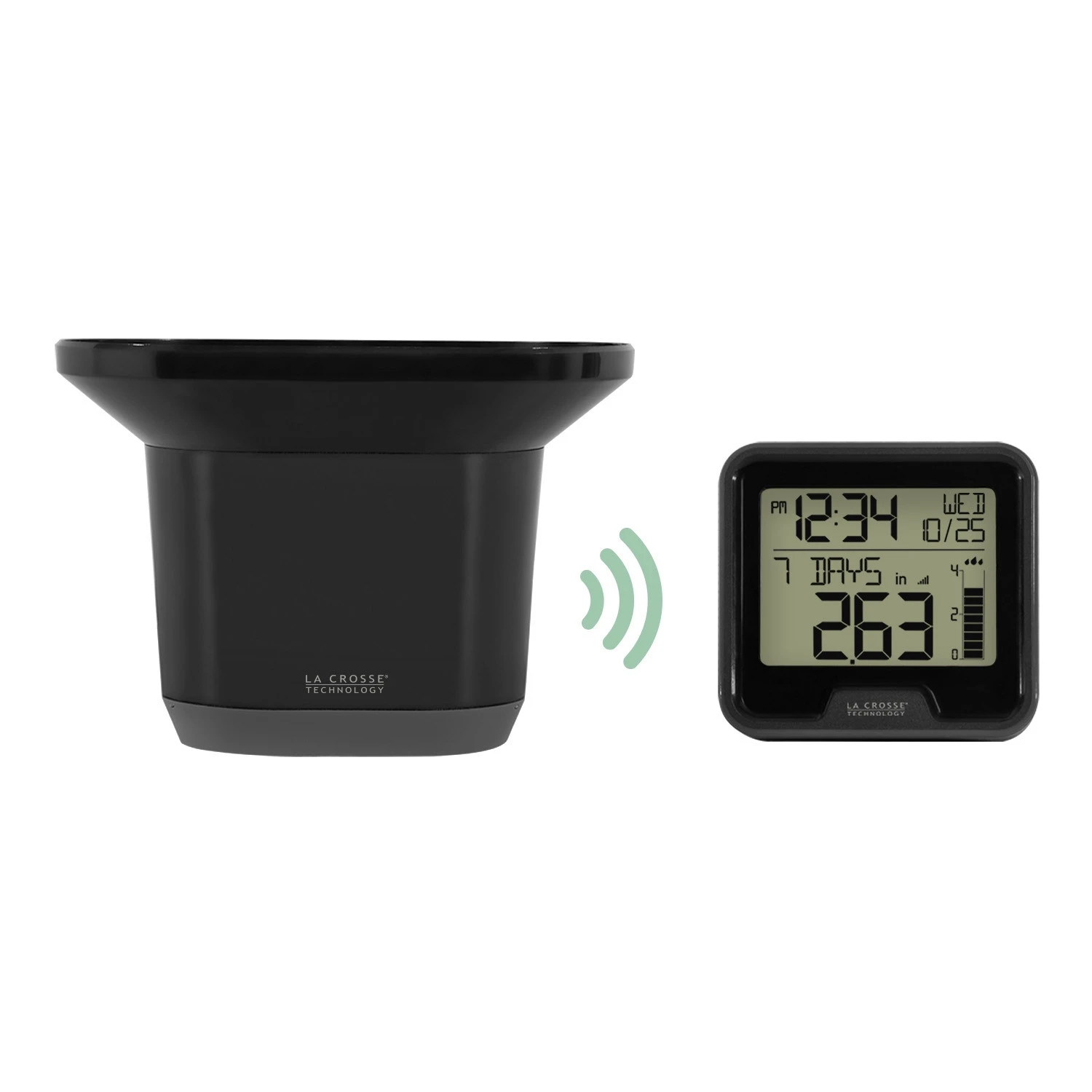 La Crosse Digital Rain Gauge with Indoor Temperature - Image 3