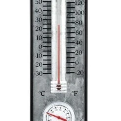 La Crosse Bi-Metal Thermometer with Hygrometer 10"