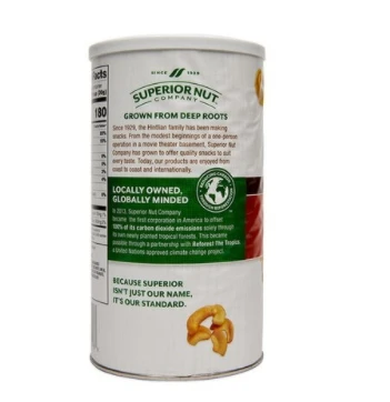SUPERIOR NUT COMPANY Roasted & Salted Cashew Hvs & Pcs, 24oz can - Image 2