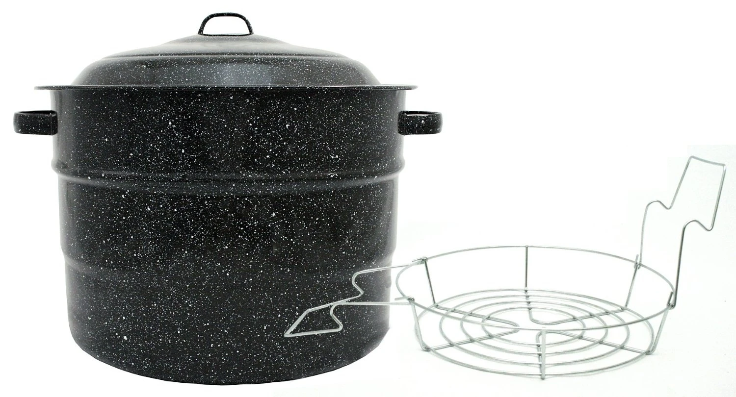Granite Ware Canner, 21 1/2 qt. Black