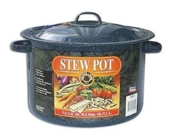 Granite Ware 7.5 Qt. Stew Pot, Black