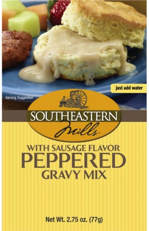 Southeastern Mills® Old Fashioned Peppered Gravy Mix - 2.75oz.