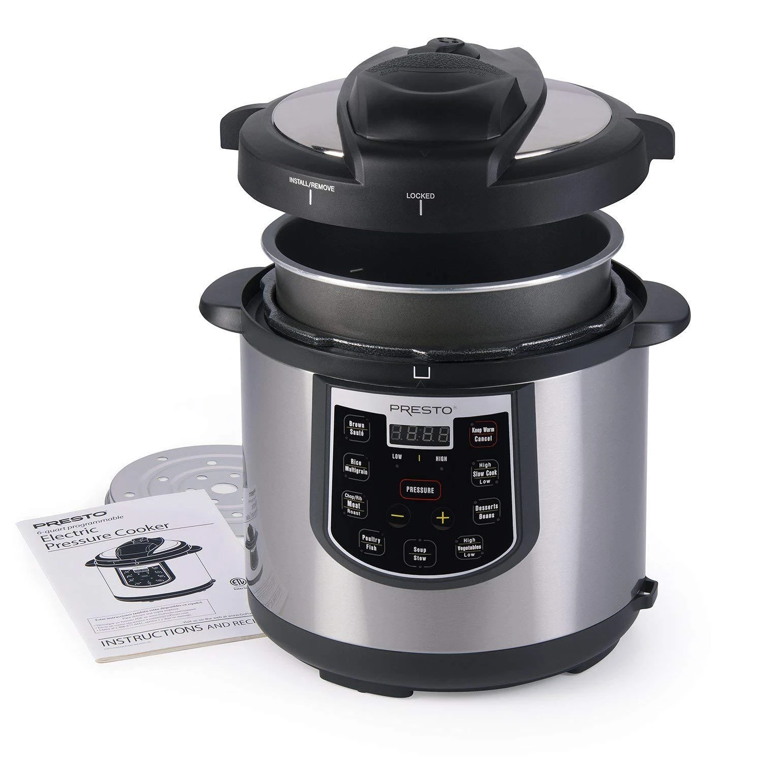Presto 6-Quart Electric Pressure Cooker Plus - Image 2