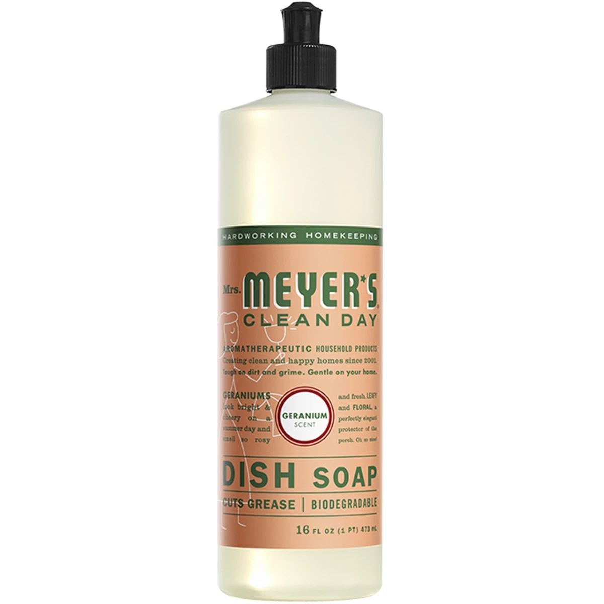 Mrs. Meyer's Dish Soap, 16 oz - Image 2