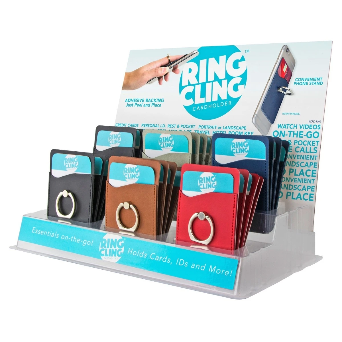Ring Cling Cardholder – Assorted - Image 2