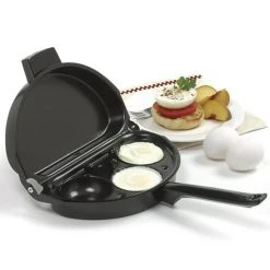 Norpro Nonstick Omelet Pan w/Poacher