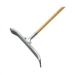 Ettore Curved Steel Floor Squeegee w/Handle - 24 Inch