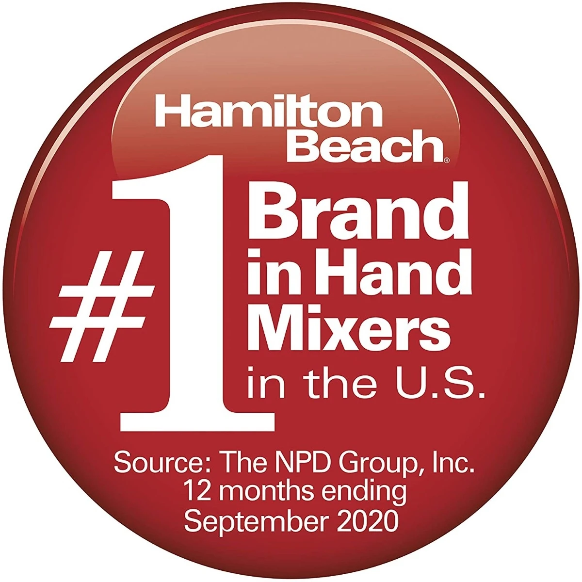 Hamilton Beach Power Deluxe 6-Speed Electric Hand Mixer with Snap-On Storage Case - Image 7