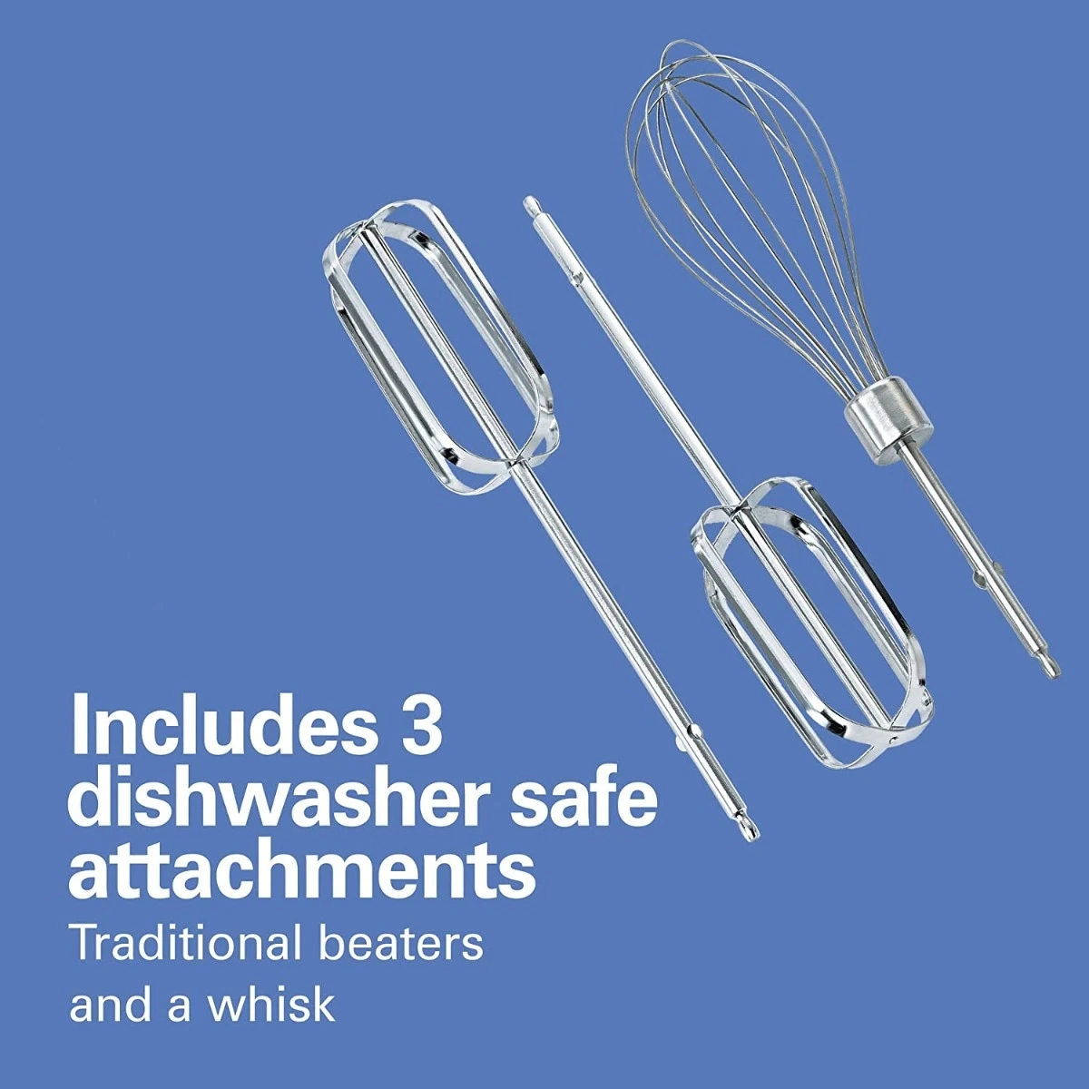 Hamilton Beach Hand Mixer with Snap-On Case - Black - Image 3