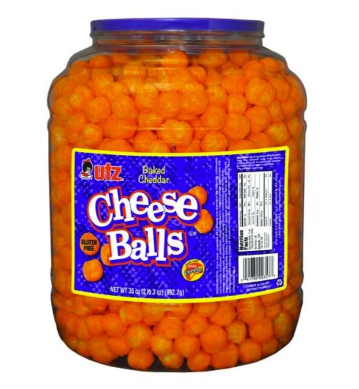 Utz Cheese Balls, 35 Oz.