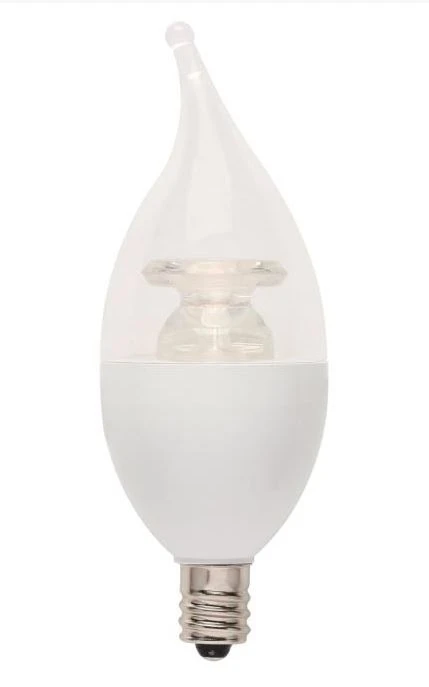 Westinghouse 4 Watt (40-Watt Equivalent) C11 LED Light Bulb – 2 Pack - Image 2