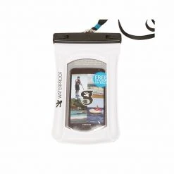 Gecko Float Phone Dry Bag-White