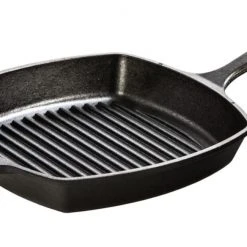 Lodge 10.5 Inch Square Cast Iron Grill Pan