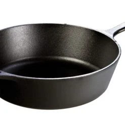 Lodge 12 Inch / 5 Quart Cast Iron Deep Skillet