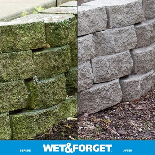 Wet & Forget 800006 Moss, Mold, Mildew and Algae Stain Remover Concentrate – 1 Gallon - Image 5