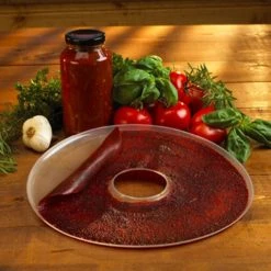 Nesco Small Round Solid Fruit Roll Sheet, Set of 2