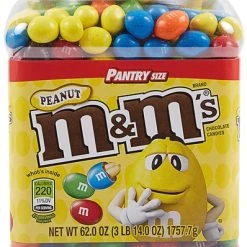 M&M Peanut Pantry Canister 62 oz
