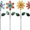 Alpine Glitter Retro Flower Pot Sticker - Assorted