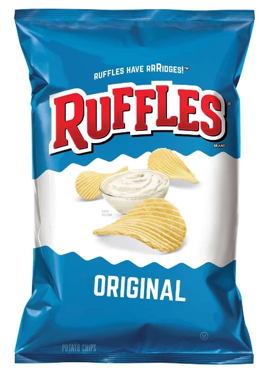 Ruffles Original Potato Chips 28oz.